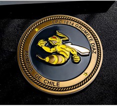 3D Design 40-årsjubileumsouvenir metallmynt