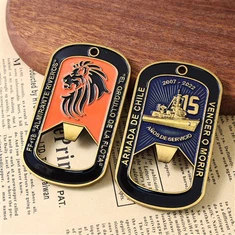 Anpassade minnesmynt Emalj Souvenir Metal Challenge Coin