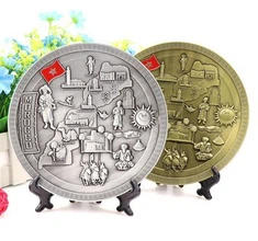 Die Casting Antique Award Vietnam Souvenir Tallrik