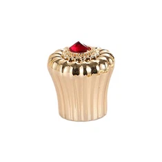 Glasrulle på flaska med lock